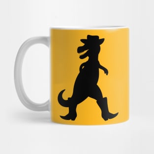 Cowboy T-rex Mug